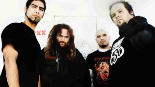 Soulfly posing for a photograph in 2010