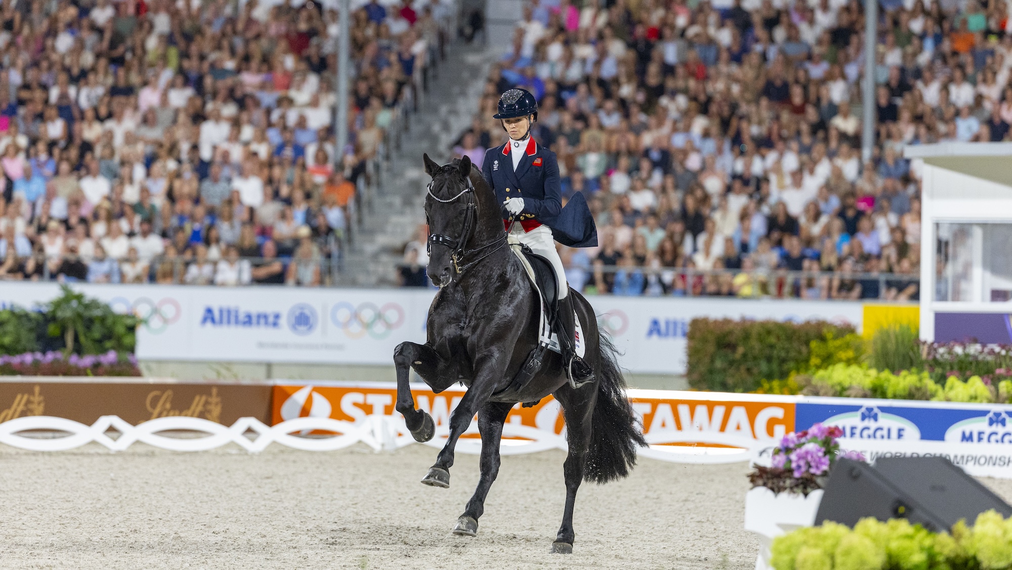 Charlotte Fry (GBR) riding Glamourdale
FEI Dressage World Championship, Aachen (GER) 2026
Grand Prix Freestyle Individual Final
Lindt-Prize
&copy; FEI/Leanjo de Koster