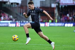 Piotr Zielinski of SSC Napoli during the Serie A football match between US Salernitana and SSC Napoli at Arechi stadium. Salerno (Italy), November 4th, 2023.