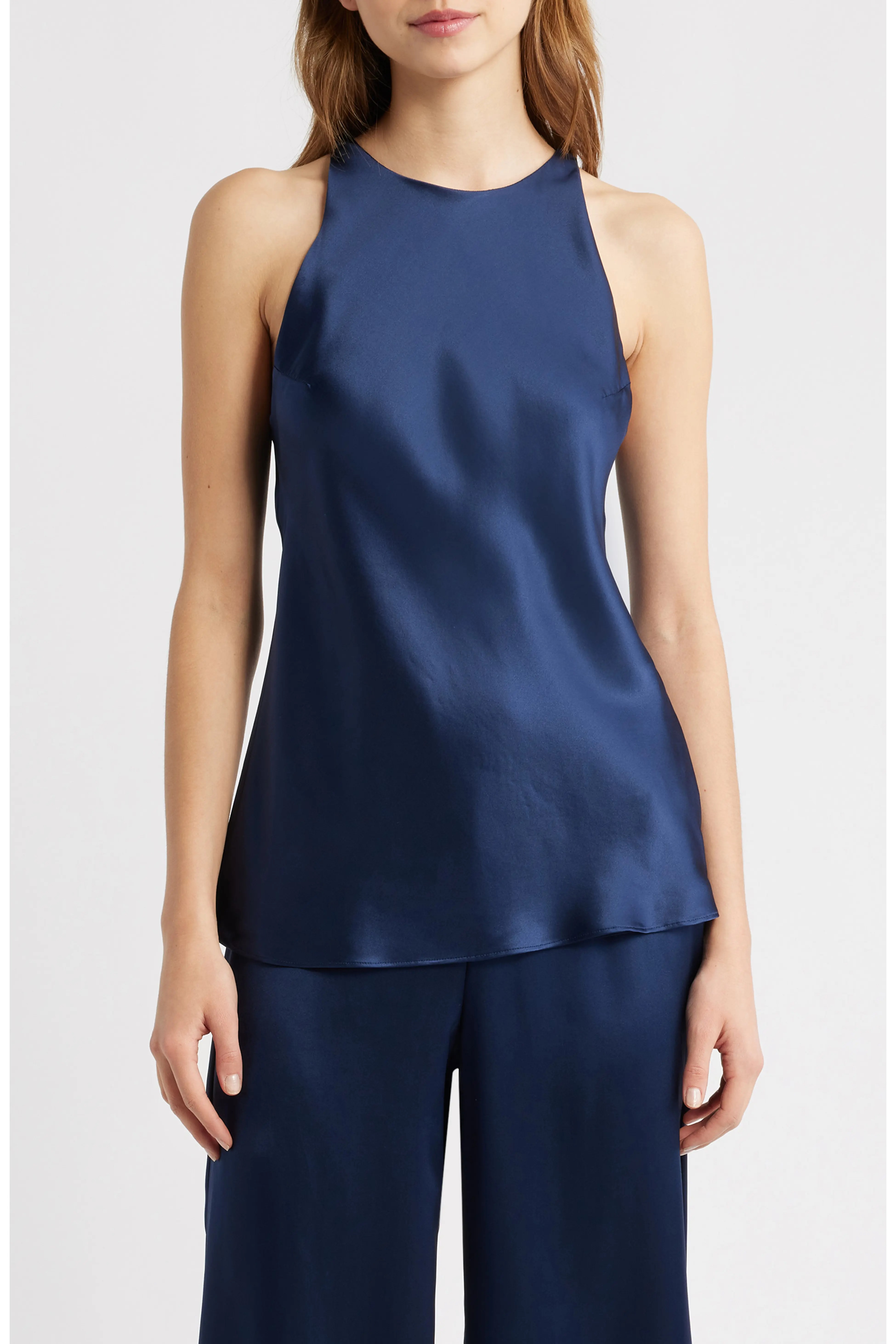 Reformation, Saskia Silk Tank Top
