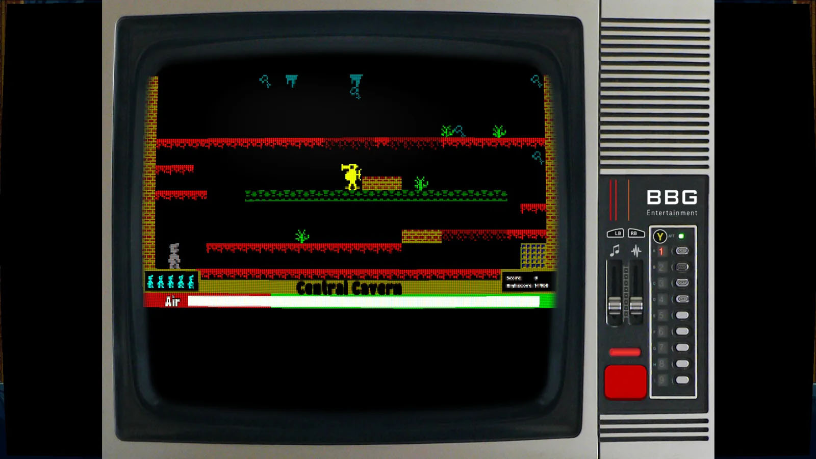 A retro pixel art game