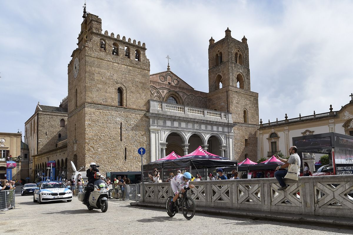Giro d'Italia 2020 - 103th Edition - 1st stage Monreale - Palermo 15,1&Acirc;&nbsp;km - 03/10/2020 - Alex Dowsett (GBR - Israel Start-Up Nation) - photo Tommaso Pelagalli/BettiniPhoto&Acirc;&copy;2020