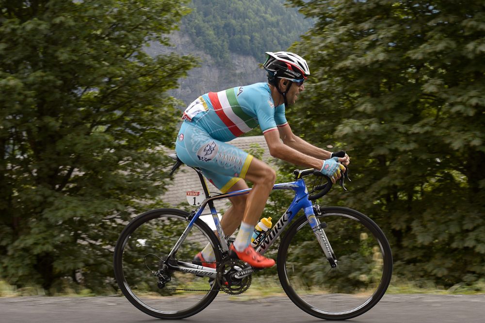 Vincenzo Niabli in action during stage 19