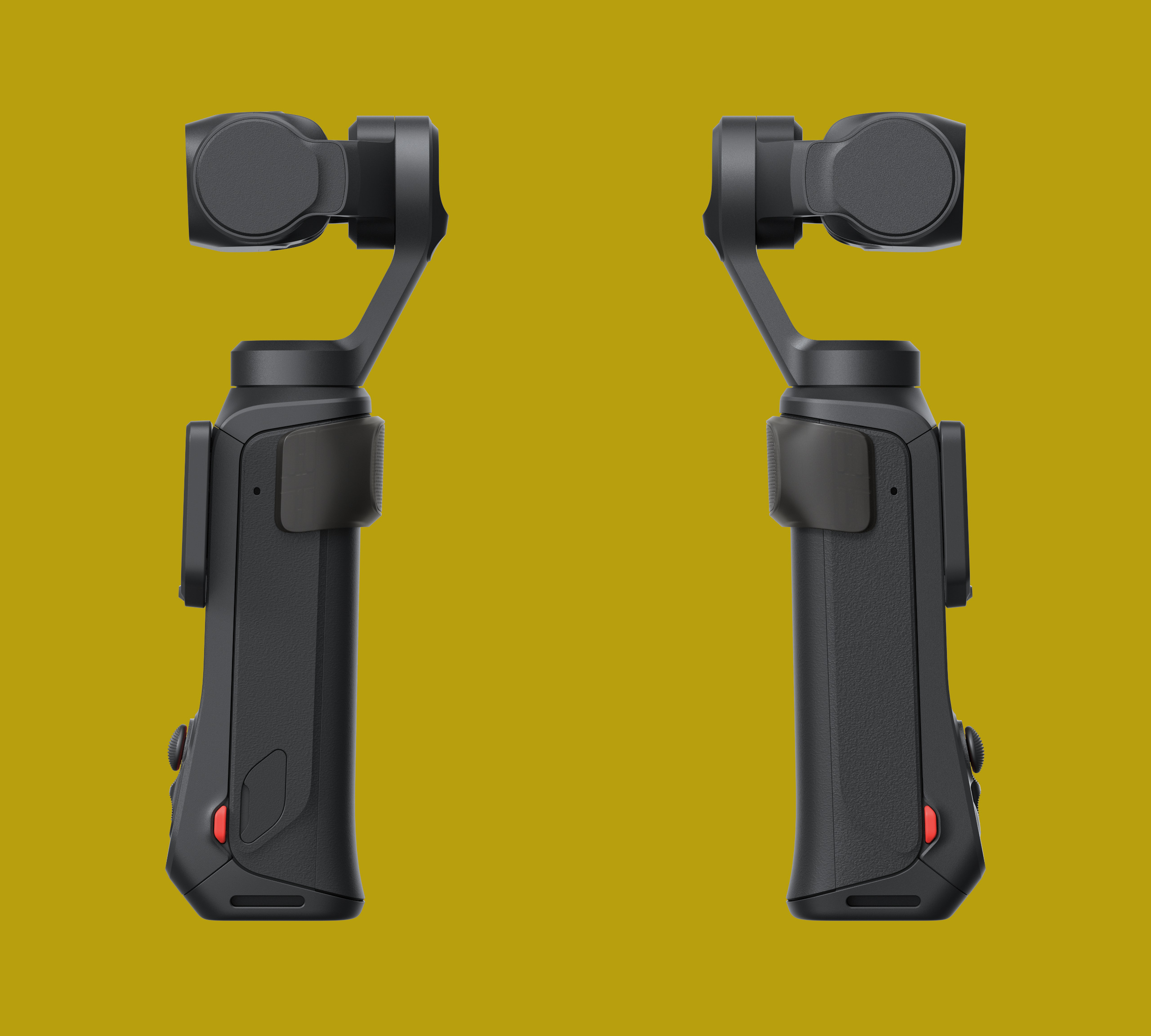 Insta360 Luna Ultra action camera, left and right