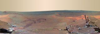 Opportunity Rover Pancam Panorama