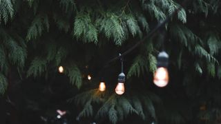 Illuminated outdoor string lights