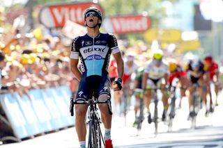 Zdenek Stybar wins stage 6 of the 2015 Tour de France.