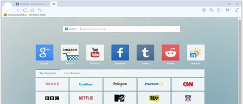 Website screenshot for Maxthon browser