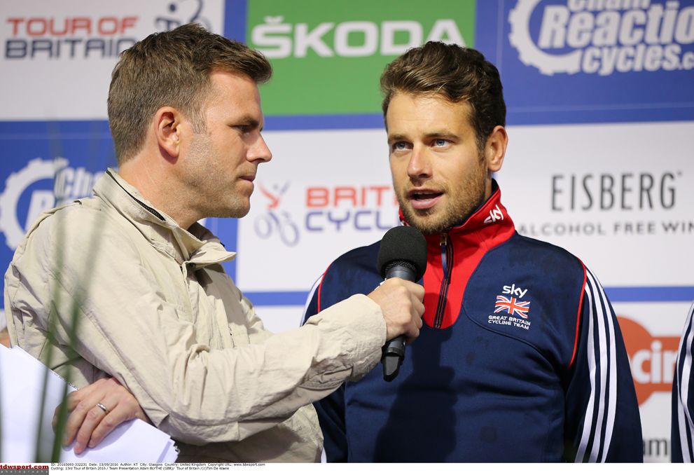 British national champion Adam Blythe