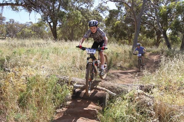 Zale Ross Willmore in first in the U15 race