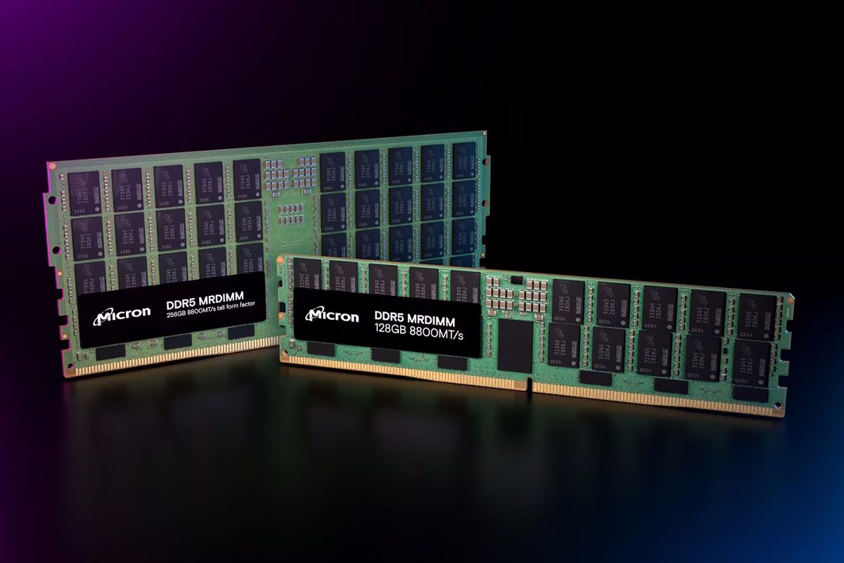 Micron&#039;s MRDIMM DDR5 memory