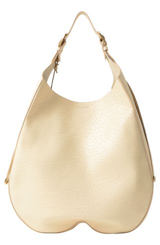 Burberry, Extra Large Chess Leather Hobo Bag