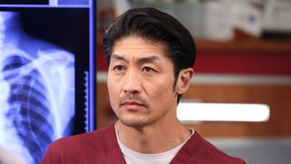 Brian Tee as Ethan Choi in Chicago Med Season 8
