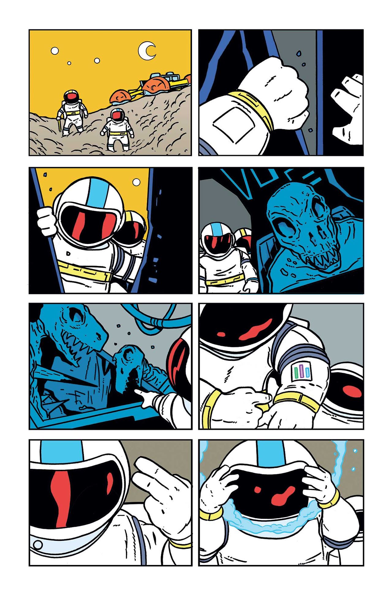 Art from The Man From Maybe #1