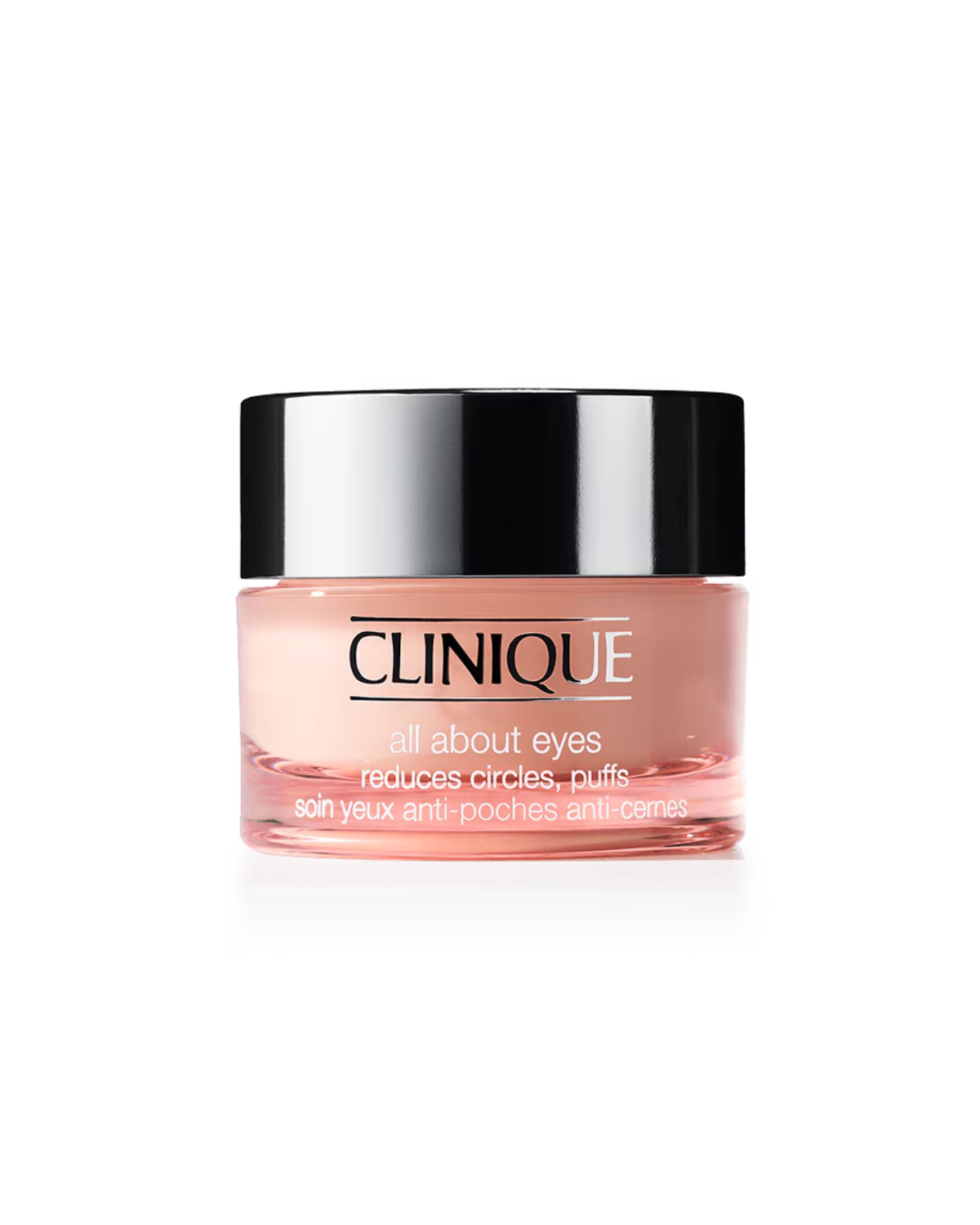 A jar of Clinique&#039;s All About Eyes eye cream.