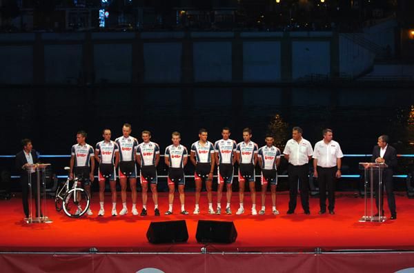 Omega Pharma-Lotto, another Belgian team in the Vuelta.