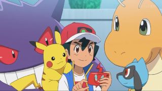 Ash's team from Pokemon Journeys: The Series
