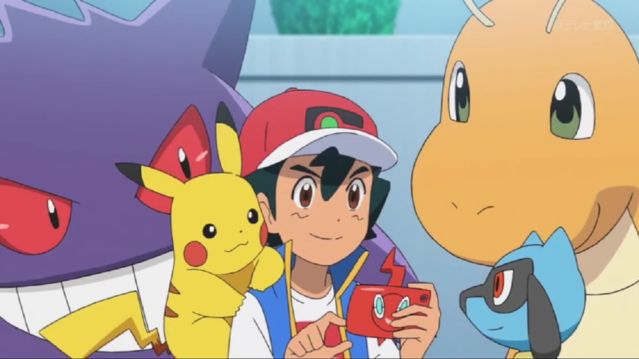 Ash in anime pokémon sword and shield! 