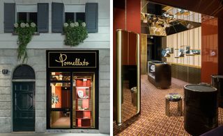 Pomellato's new boutique and interiors