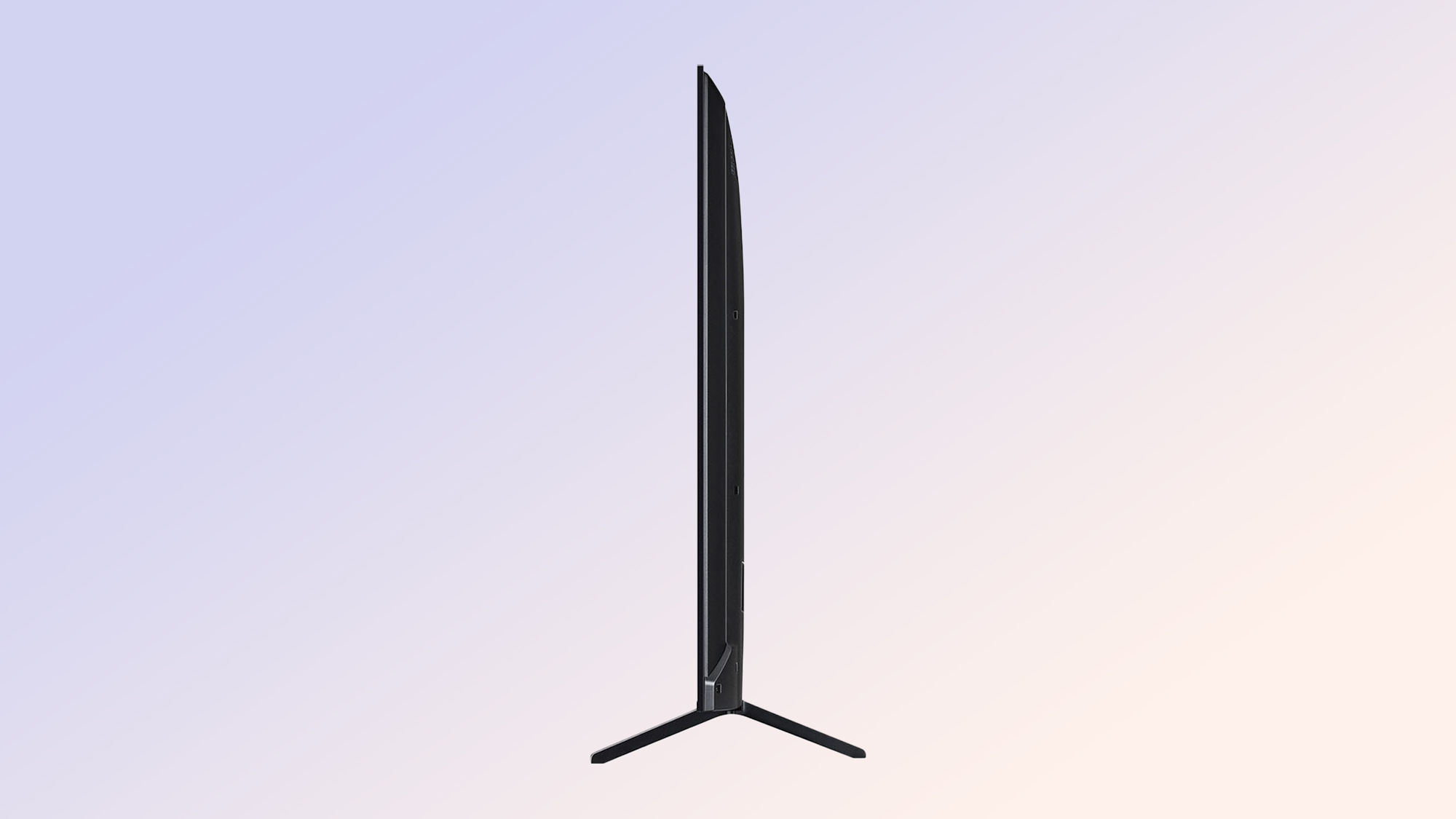 Side view of the LG QNED92 Mini-LED TV