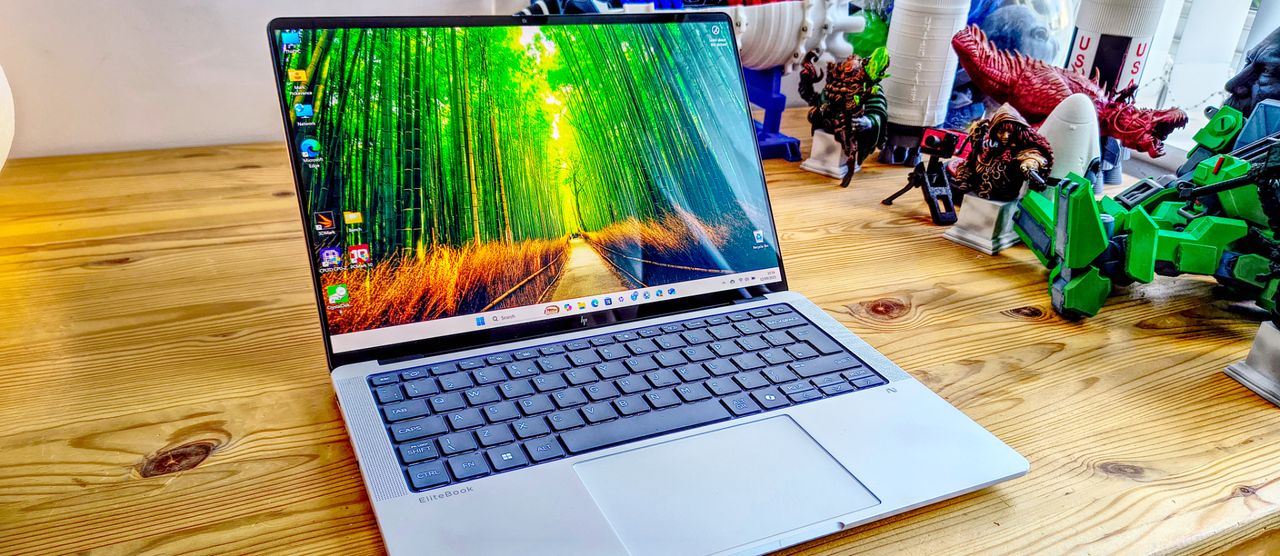 Testing the HP EliteBook X G1a 14 revealed an AI-centric business laptop