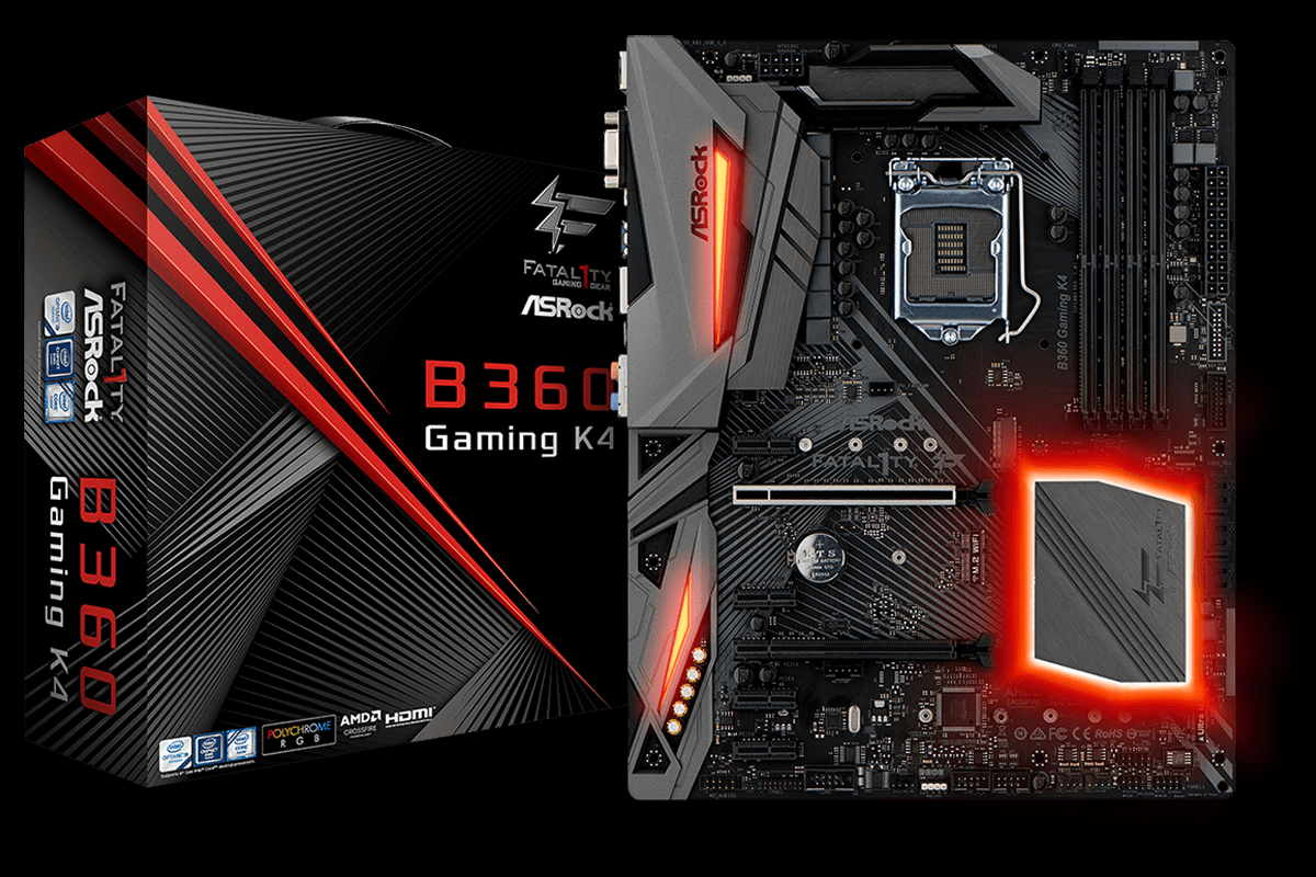 Asrock Fatal1ty 60 Gaming K4 Atx Motherboard Review Stepping Down From H370 Tom S Hardware