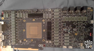 A development/bring up board for the GeForce RTX 4090 graphics card