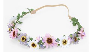Claire's Mini Tropical Flower Crown - definitely one of the best hair accessories for girls