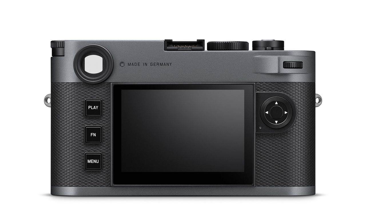 Leica M11-P Metallic Grey Finish product image (rear)