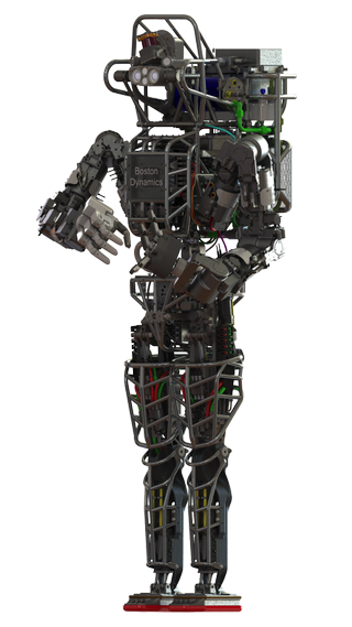 Boston Dynamics' humanoid robot, Atlas, can now run around outdoors.