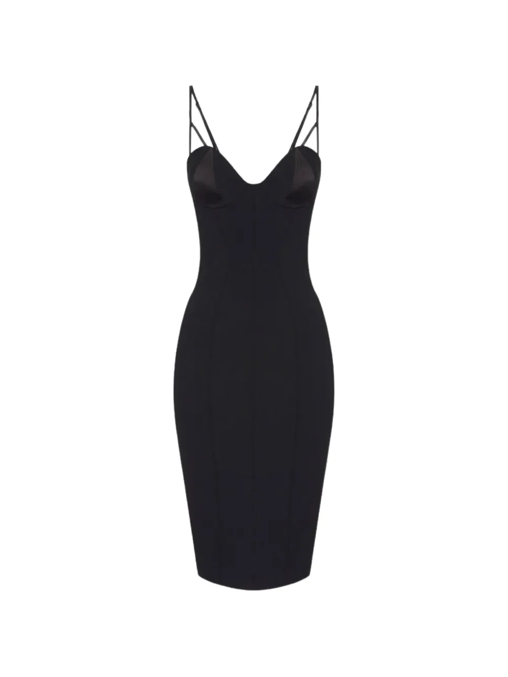 Elisabetta Franchi Sweetheart-Neck Midi Dress | 38