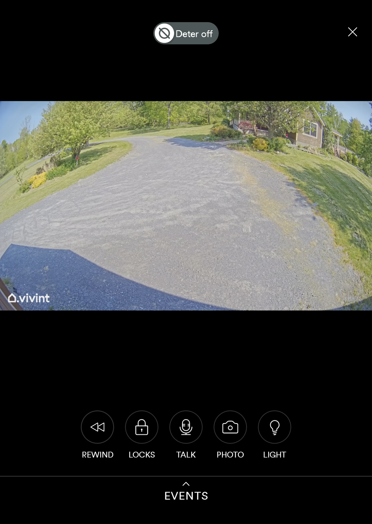 Vivint app screenshot