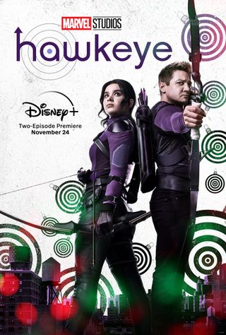 The latest Hawkeye poster.