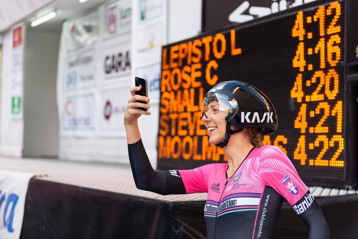 A quick selfie for Claire Rose (Podium Ambition)