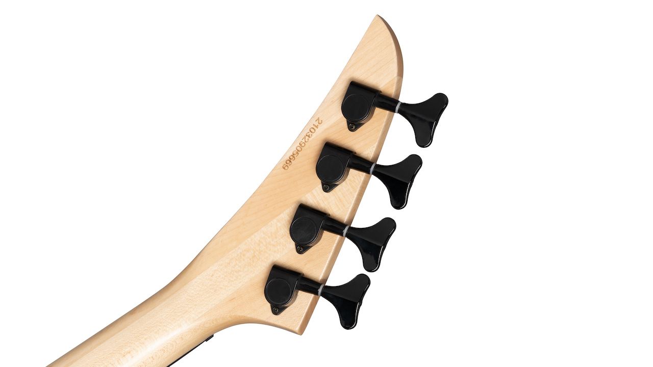 Kramer D1 reverse of the headstock