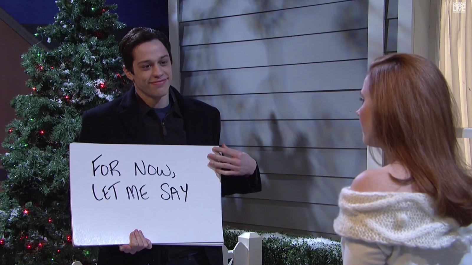 Amy Adams Love Actually Parody - Love Actually SNL Spoof | Marie Claire