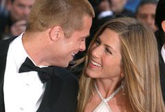 Brad Pitt &amp; Jennider Aniston - News - Marie Claire