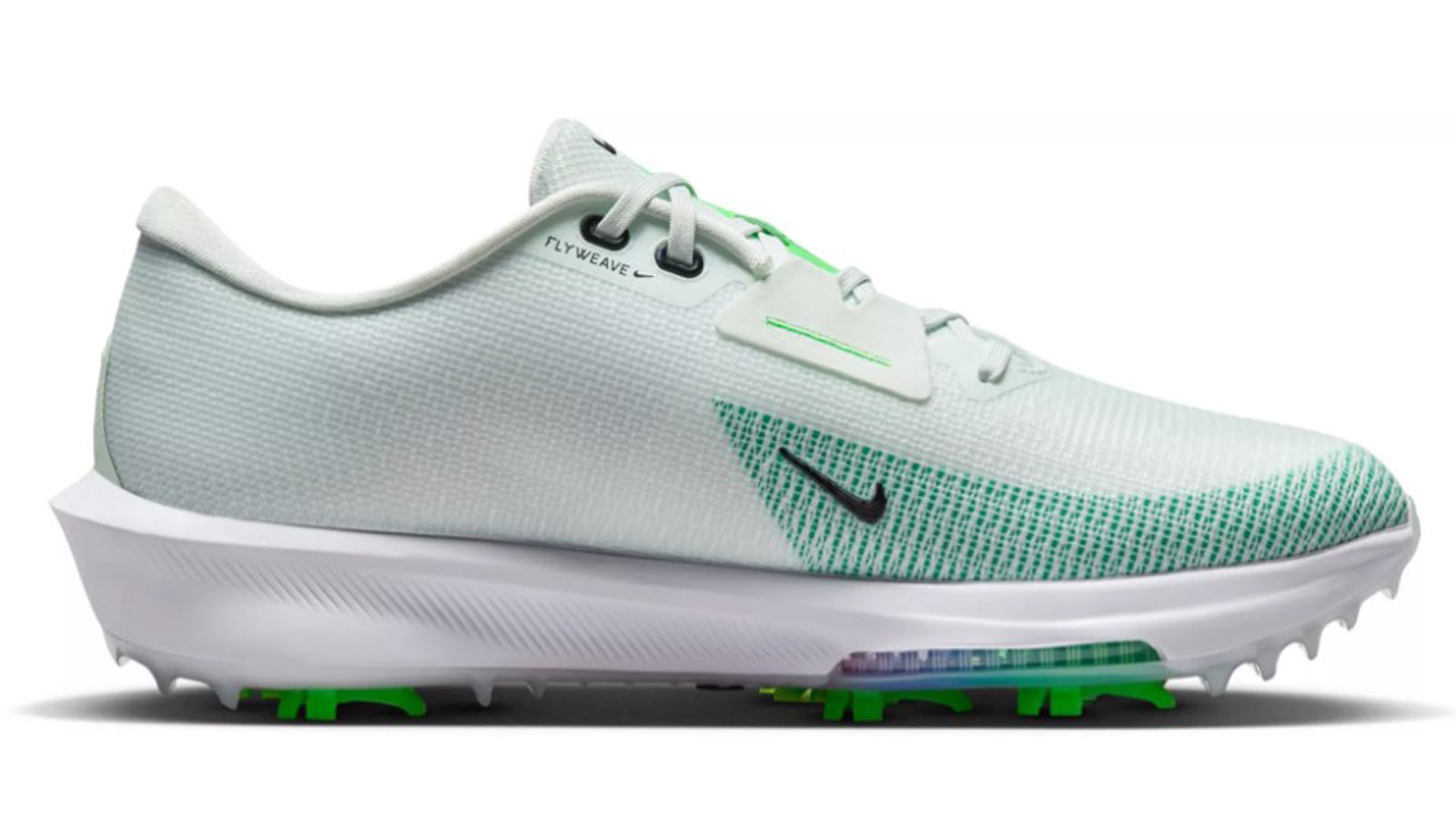 The side of the Nike Air Zoom Infinity Tour NEXT% 2 NRG Golf Shoes