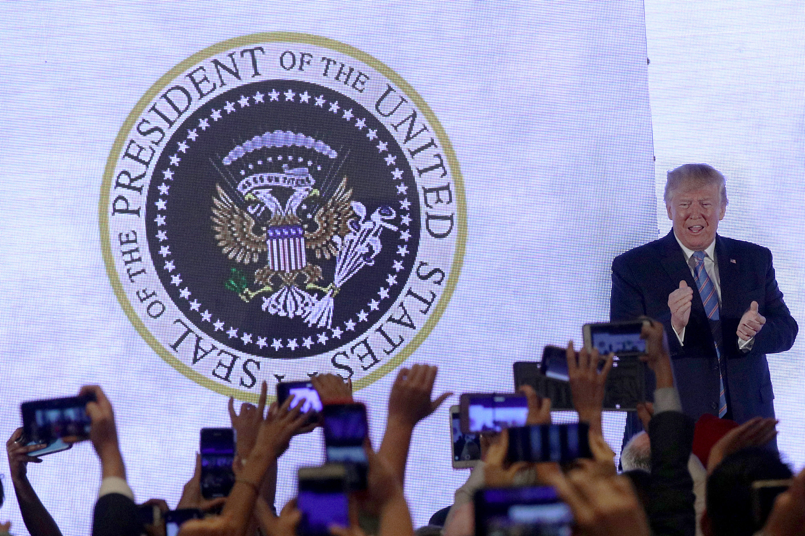 Trump Coffee Mug/ President Donald Trump Mug/ Trump Presidential Seal Mug/  Trump MAGA Mug/ President Trump Coffee Cup 