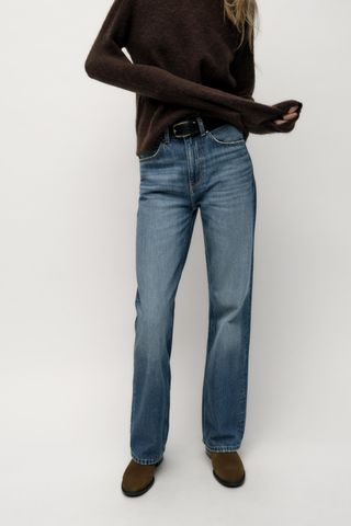 Z1975 High Waist Long Length Regular Fit Jeans