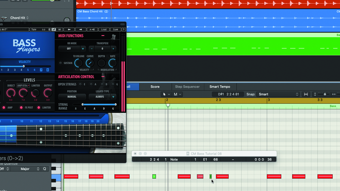 Creating Basslines