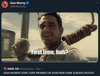 "SEAN MURRAY DONT OVER PROMISE ON YOUR NEW GAME ALREADY NOOOO"