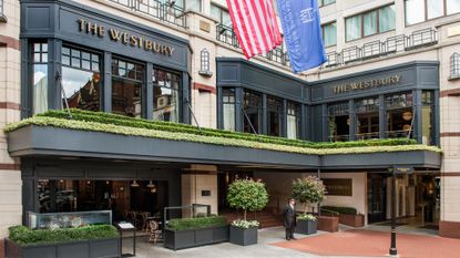The Westbury Hotel is located on a quiet street in central Dublin 