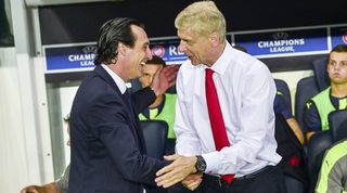 Unai Emery, Arsene Wenger