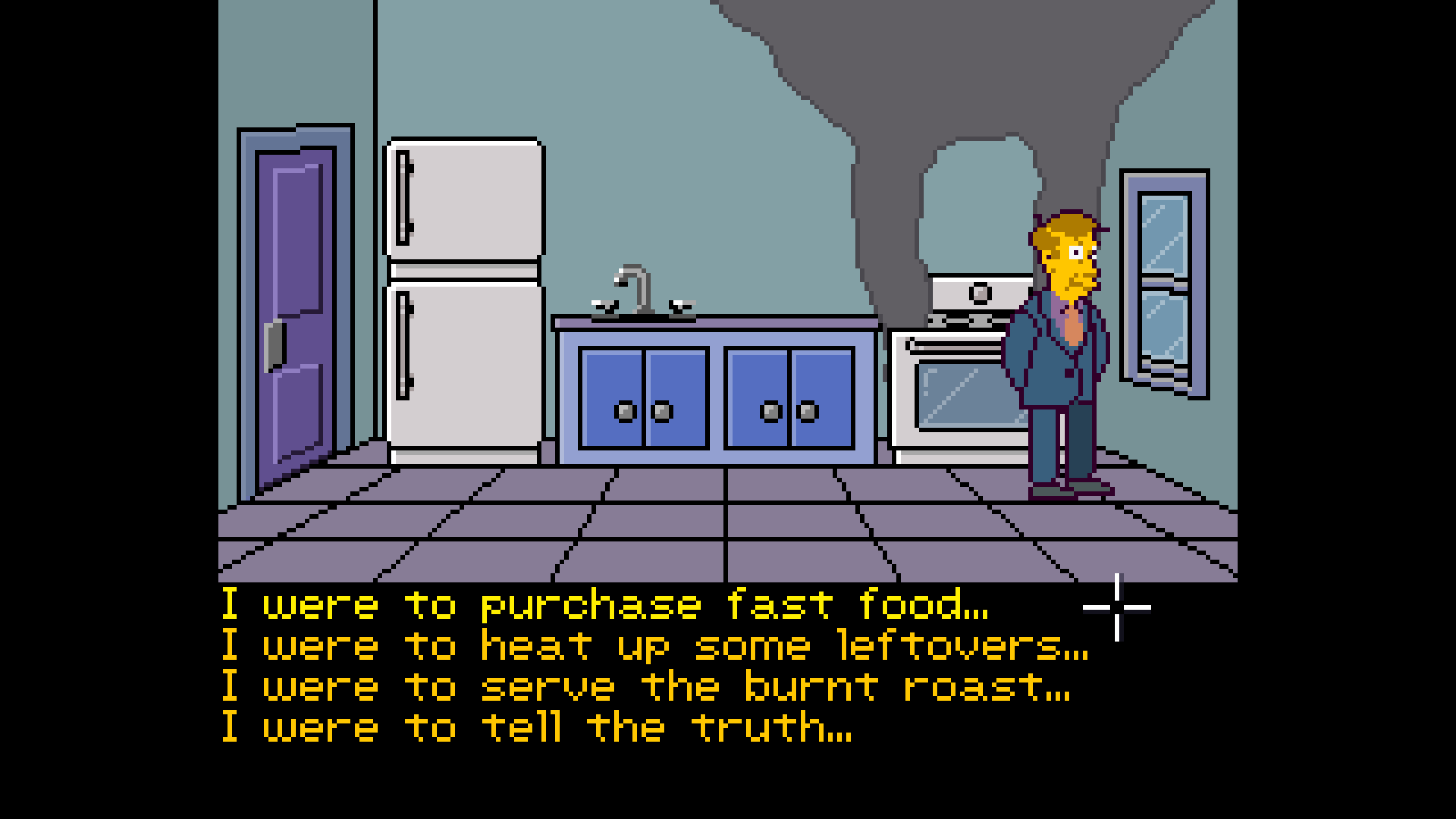 Prepara tus propios jamones al estilo LucasArts en este juego de aventuras de Los Simpson hecho por fanáticos.
