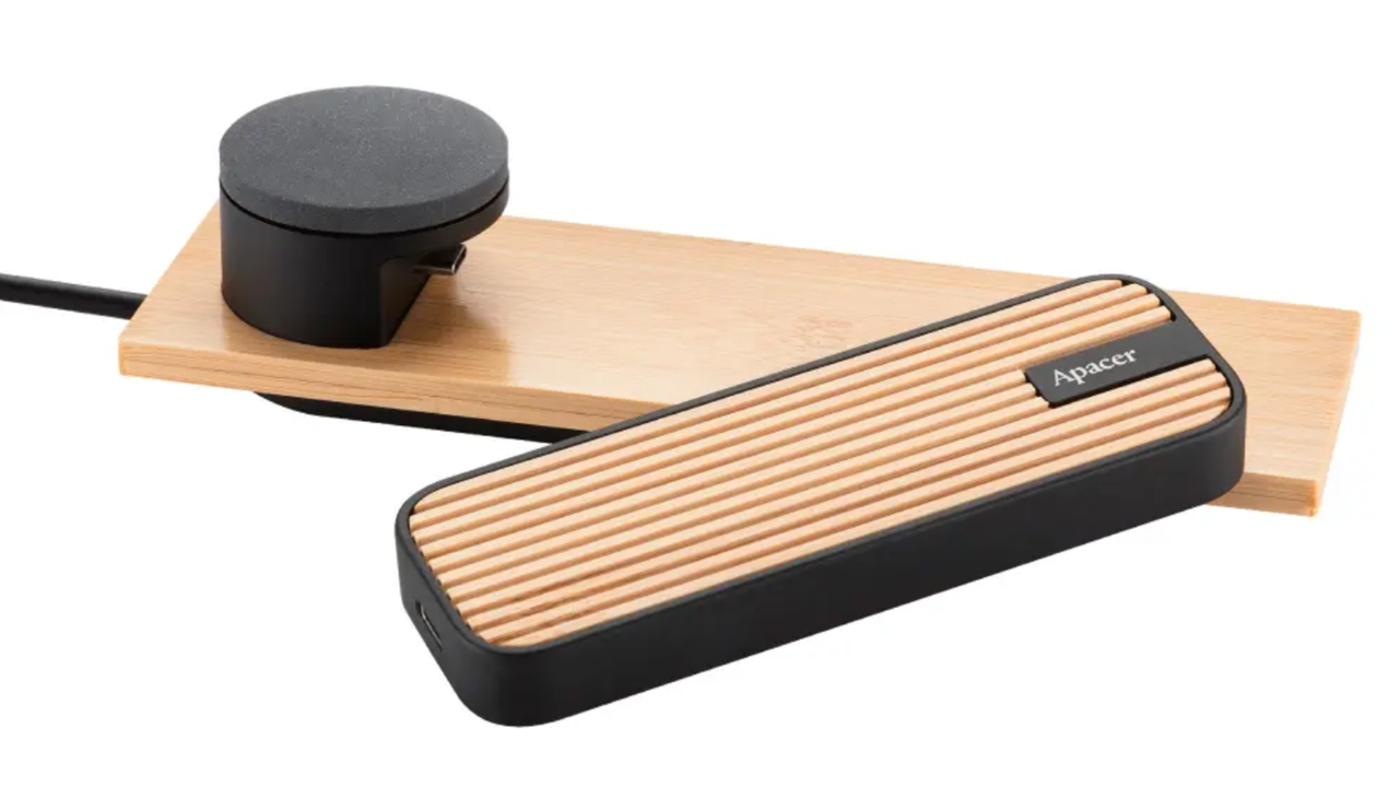 SSD vendor runs out of ideas to improve storage device, so transforms an external bamboo SSD into an essential oil diffuser - just be careful about going overboard with the oil