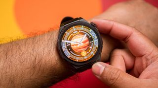 Wearing the Honor Watch 5 Ultra