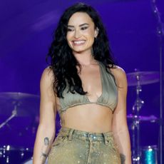 Demi Lovato joined Joe Jonas on stage to sing songs from Camp Rock