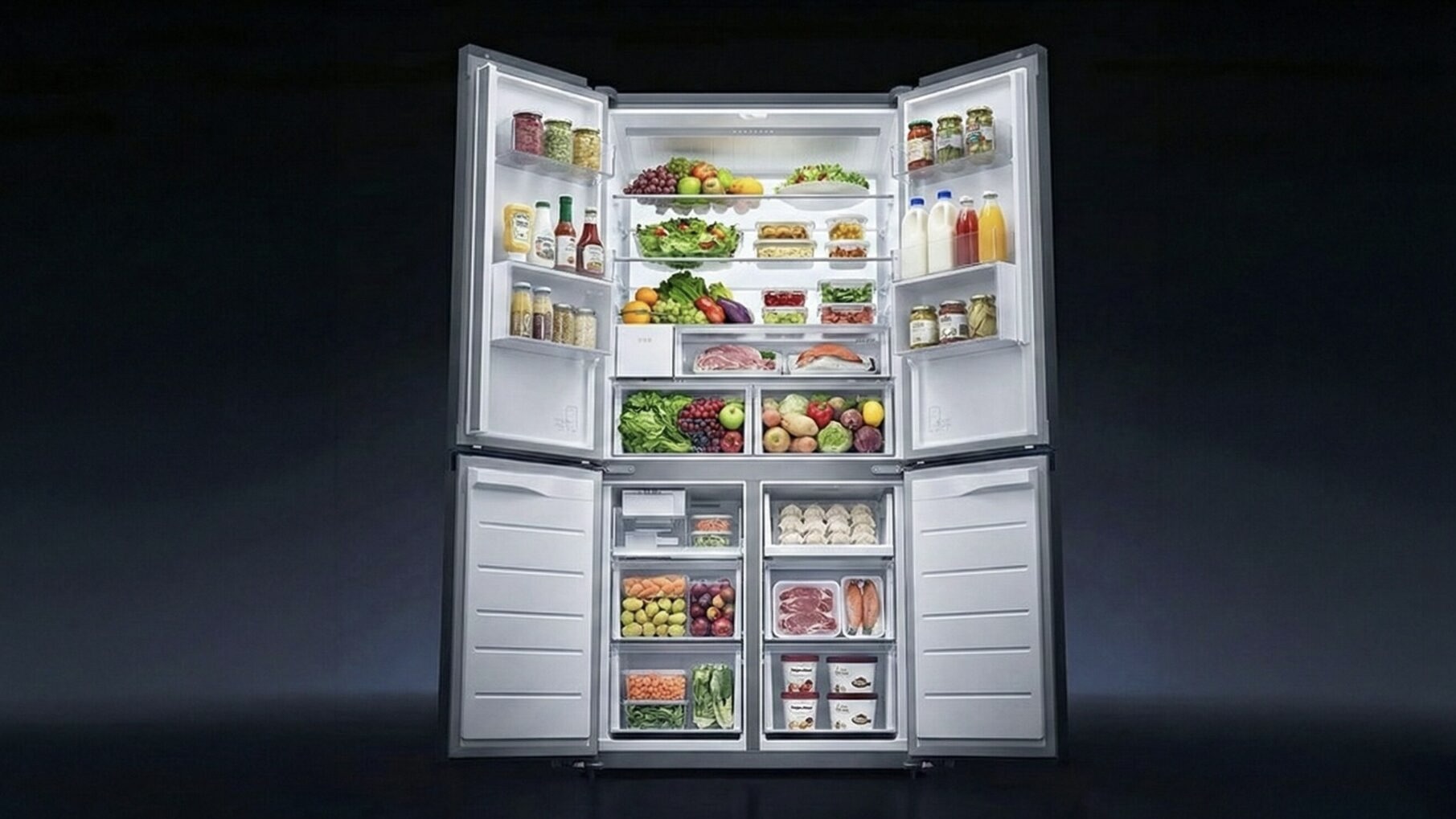 Xiaomi Mijia Refrigerator Pro Micro-Freshness Dual System Cross-Type 560L