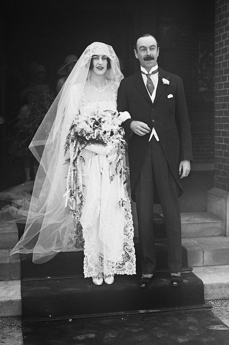 great depression 1930s wedding dresses